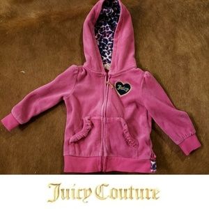 Juicy Couture velour hoodie